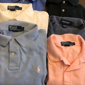 Men’s Ralph Lauren Collar Shirts (lot)